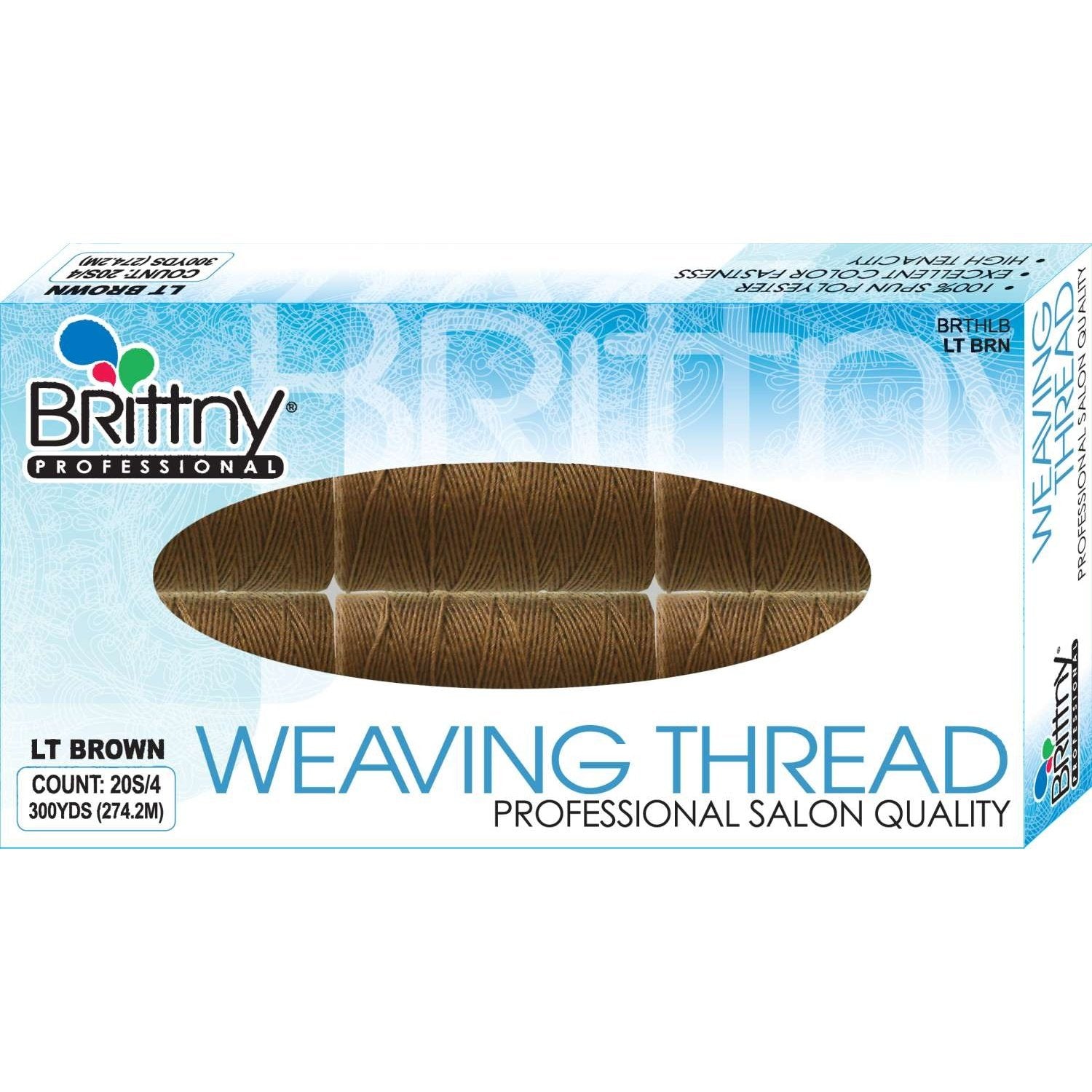 Brittny Weaving Thread 300 Yards Light Brown Brittny Weaving Thread 300 Yards Light Brown